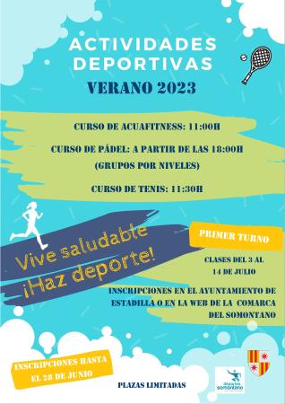 Imagen Actividades Deportivas Verano 2023