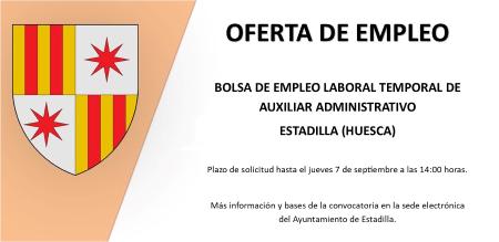 Imagen Oferta de Empleo en Estadilla