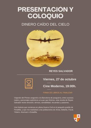 Banner Presentación Libro Evento Marrón Amarillo (Documento (A4))