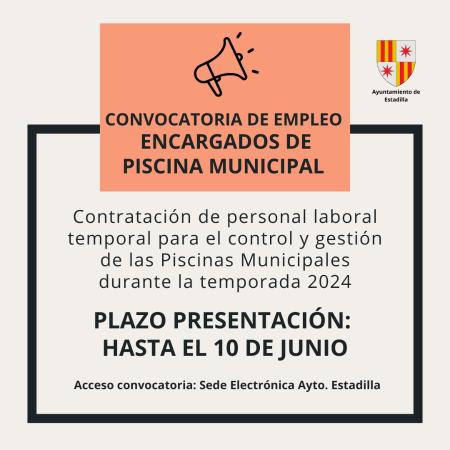 Imagen Nueva Oferta de Empleo en Estadilla