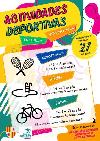 Imagen Información Actividades Deportivas de Verano