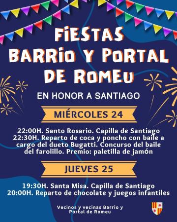 Colorful Blue Festive, Fiesta or Festival Music Event Party Poster (1)