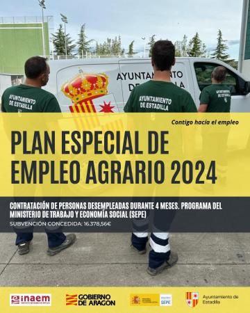 Imagen Plan Especial de Empleo Agrario 2024