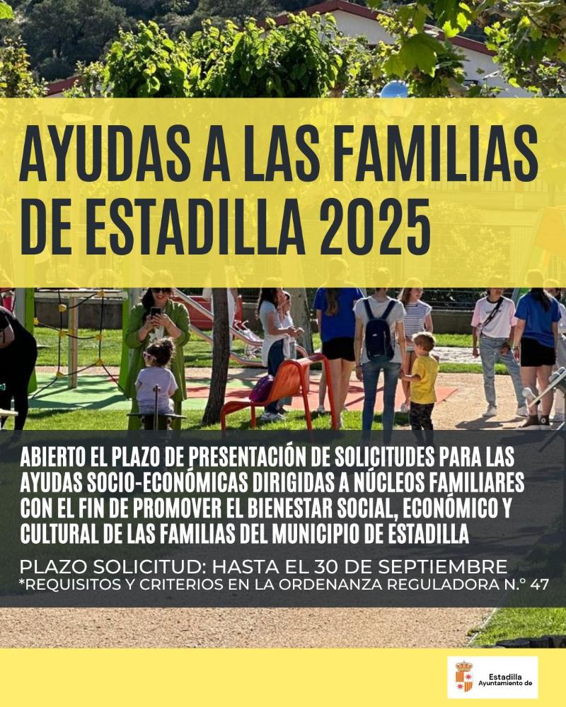 Imagen Ayudas a las familias 2025
