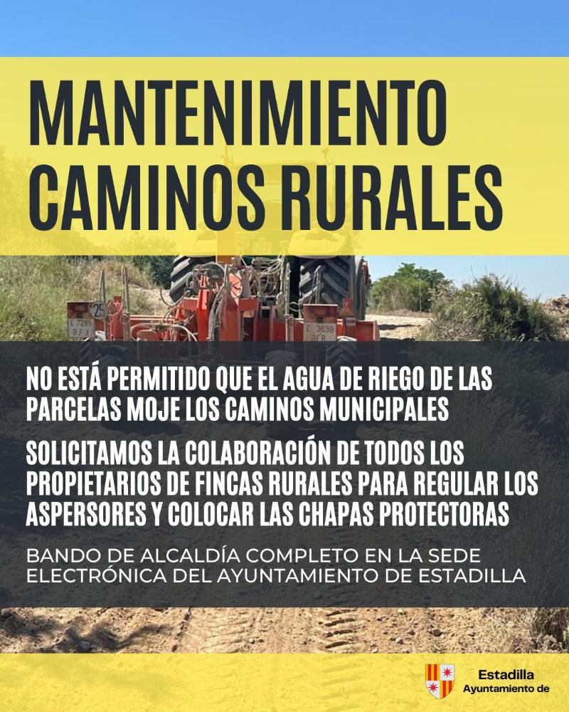 Imagen Arreglo de caminos municipales 2025 y deber de conservación