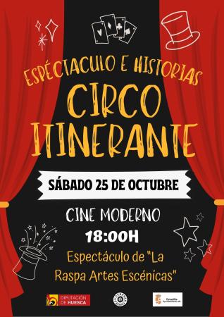 Espéctaculo e historias Circo Itinerante - La Raspa Artes Escénicas