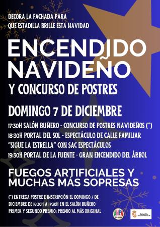 Imagen Encendido luces Navideñas de Estadilla 2025