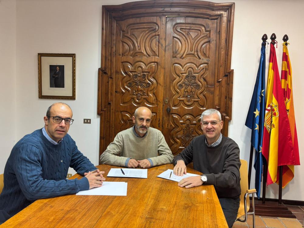 Imagen Convenio de colaboración Academia Aragonesa de la Lengua y Ayuntamiento de Estadilla