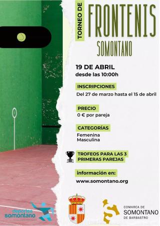Image Liga comarcal de Frontenis Somontano en Estadilla