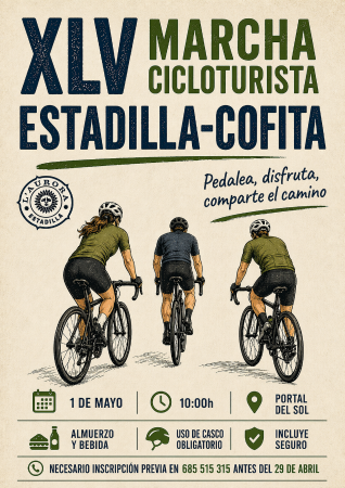 Imagen XLV Marcha Cicloturista de Estadilla a Cofita