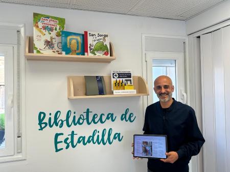 Imagen La Biblioteca de Estadilla sigue creciendo y mejorando sus servicios