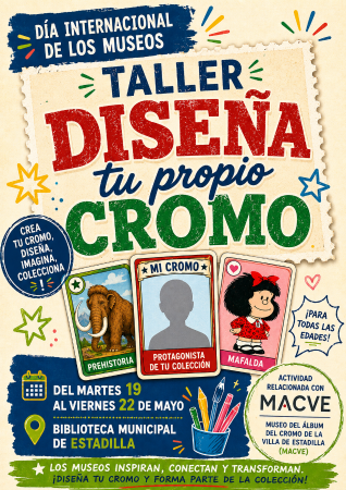Imagen Taller diseña tu propio Cromo